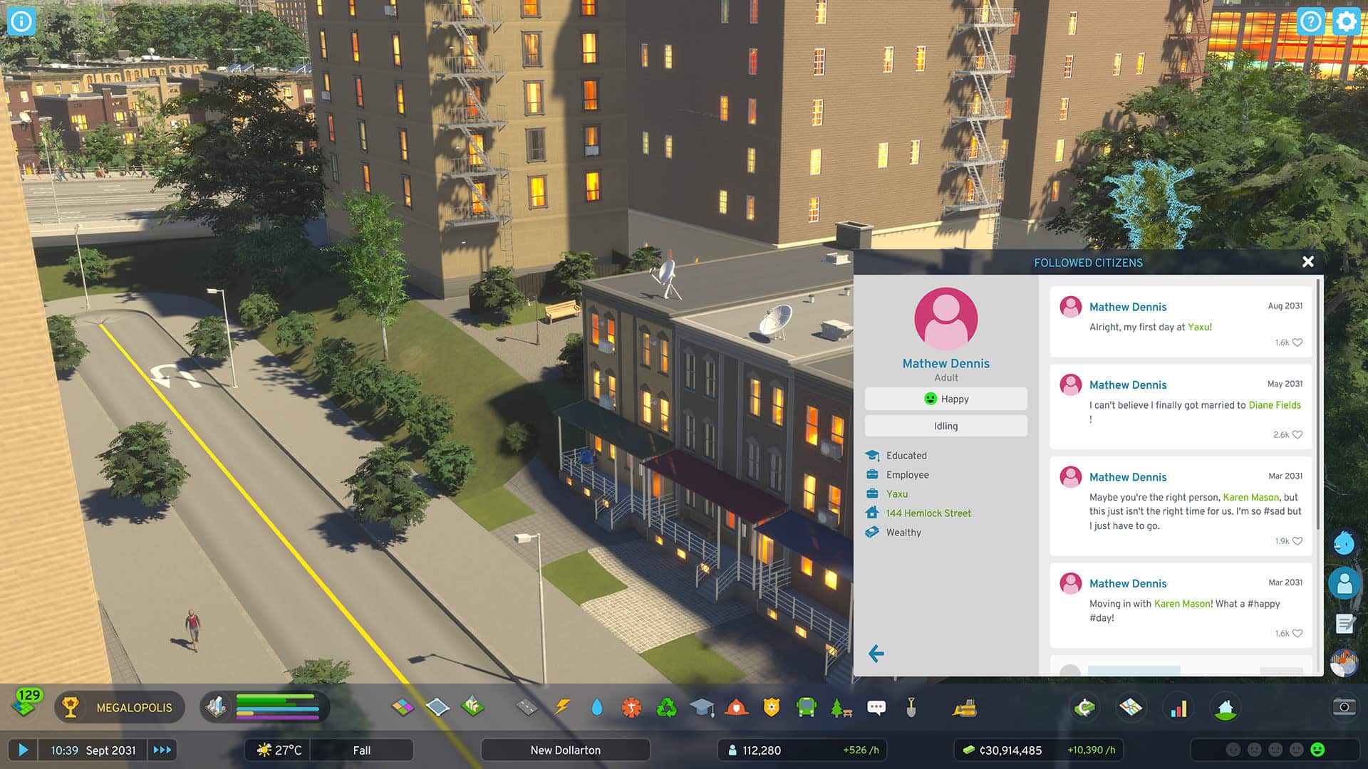 Cities Skylines 2 Citizen Simulation and Lifepath Deep Dive Released, Game  Features Its Own Version of Twitter - MP1st